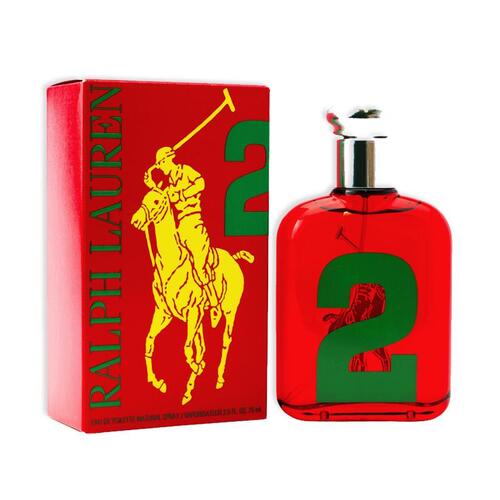 عطر ادکلن رالف لورن بیگ پونی مردانه 2 قرمز اورجینال | RALPH LAUREN Big Pony 2